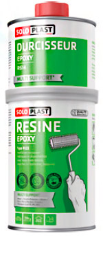 Résine epoxy type R123 Soloplast 5 KG - Espace Bricolage